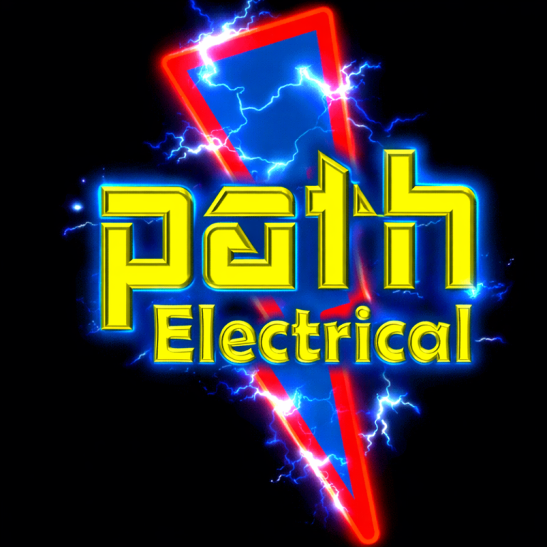 Logo Blue lighting strike